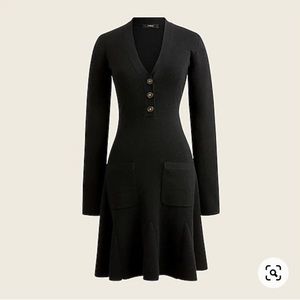 J.Crew merino wool blend sweater dress